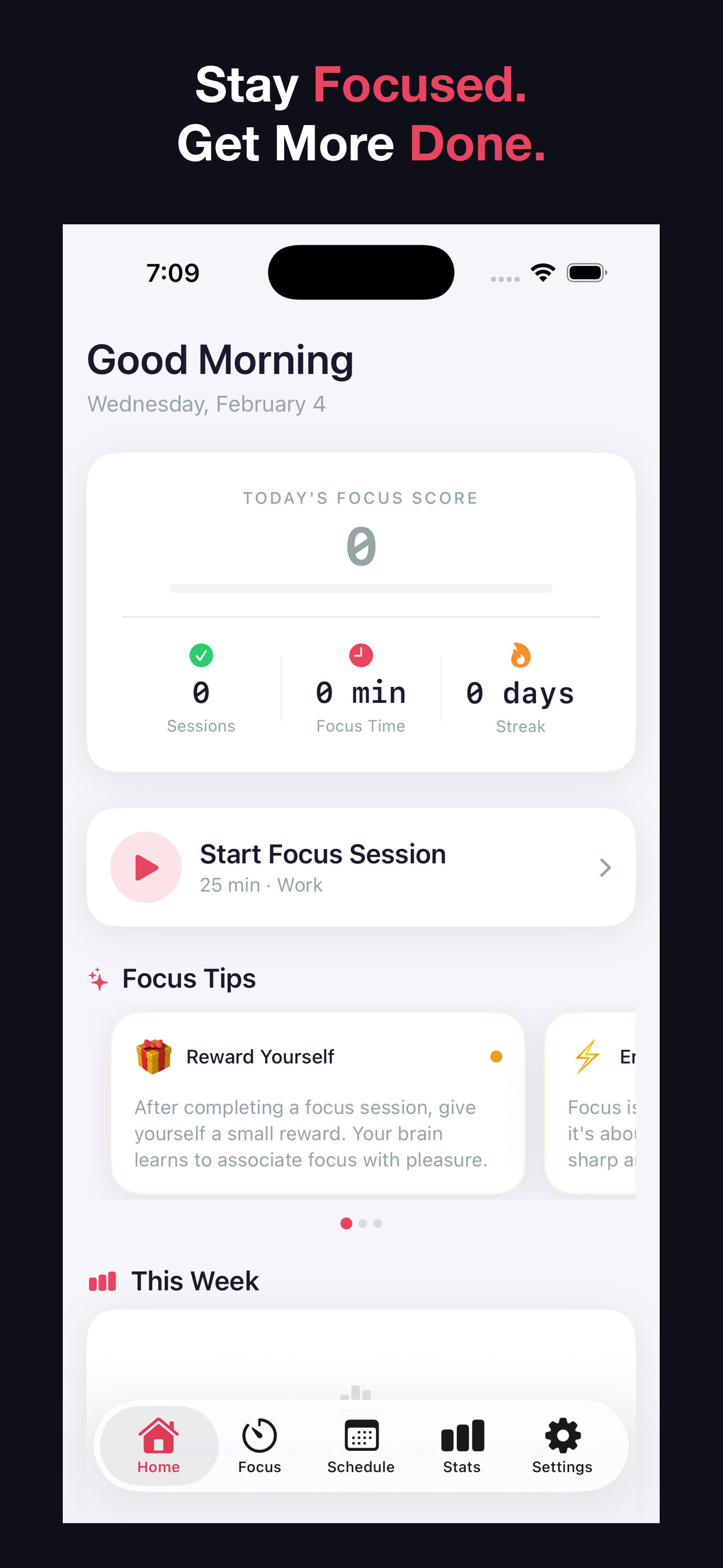 Kairo App - Home Screen